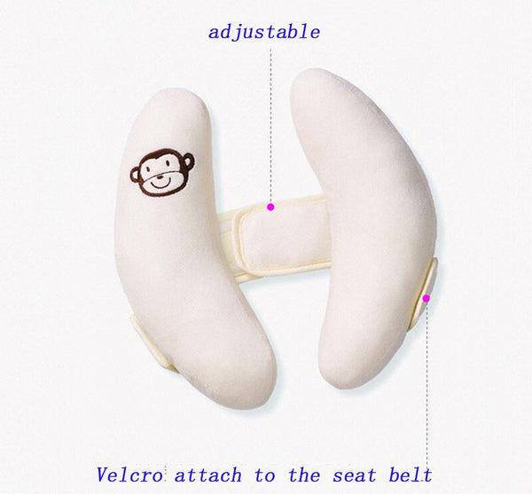 Kids' Headrest-Neck Pillow for Car Seats