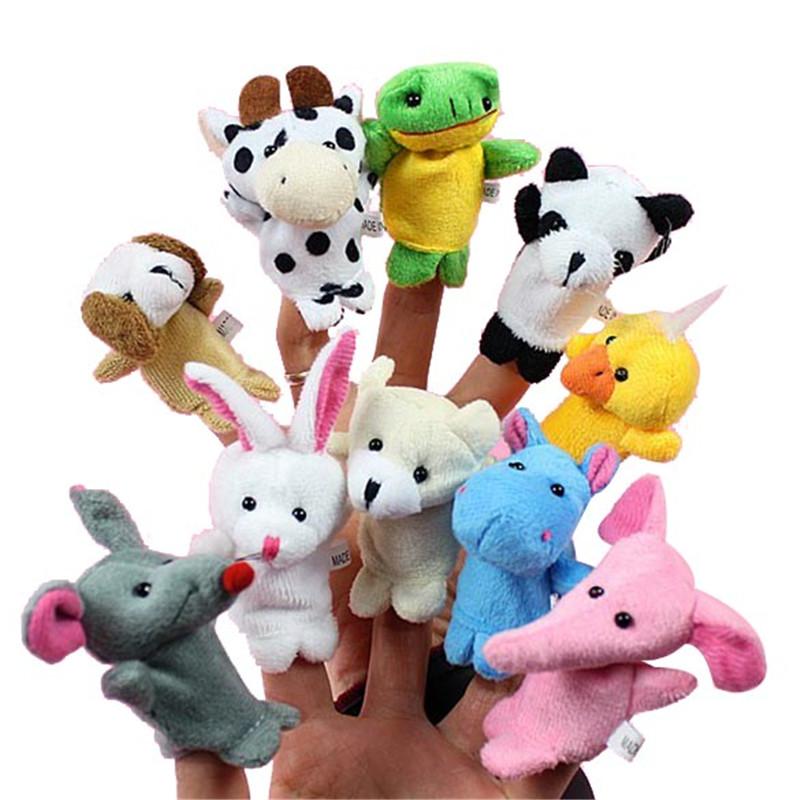 Finger Puppet Plush Animals