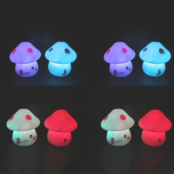 Mushroom LED Night Light Toy