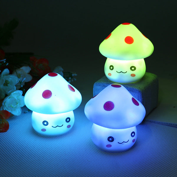 Mushroom LED Night Light Toy