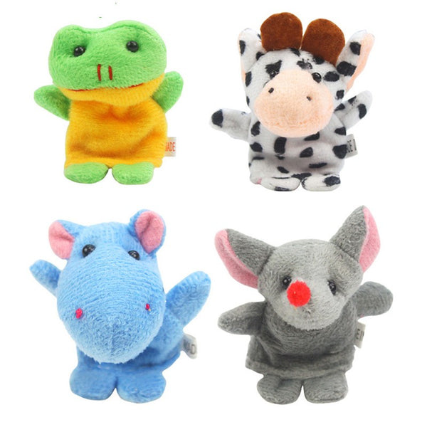 Finger Puppet Plush Animals