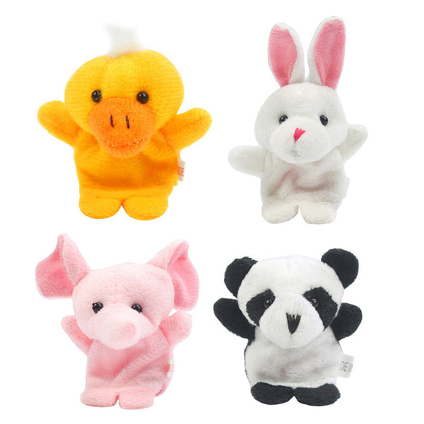 Finger Puppet Plush Animals