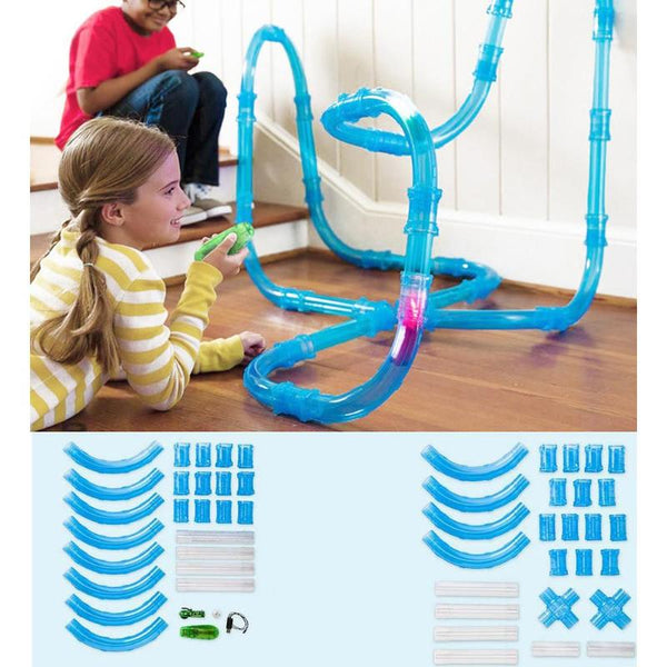 DIY Remote Control Pipe Racing Track Set